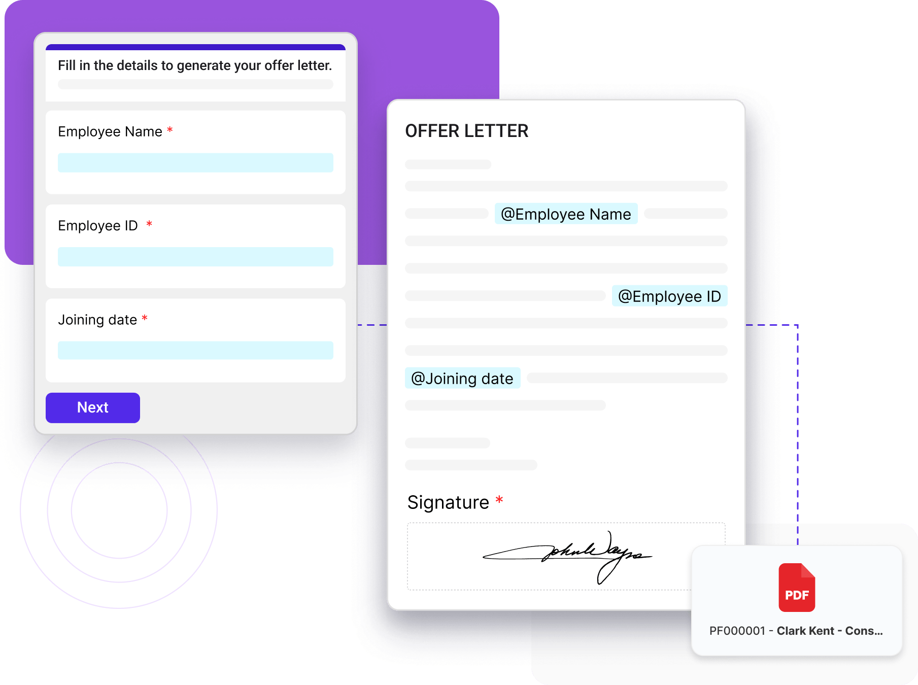 Create templates