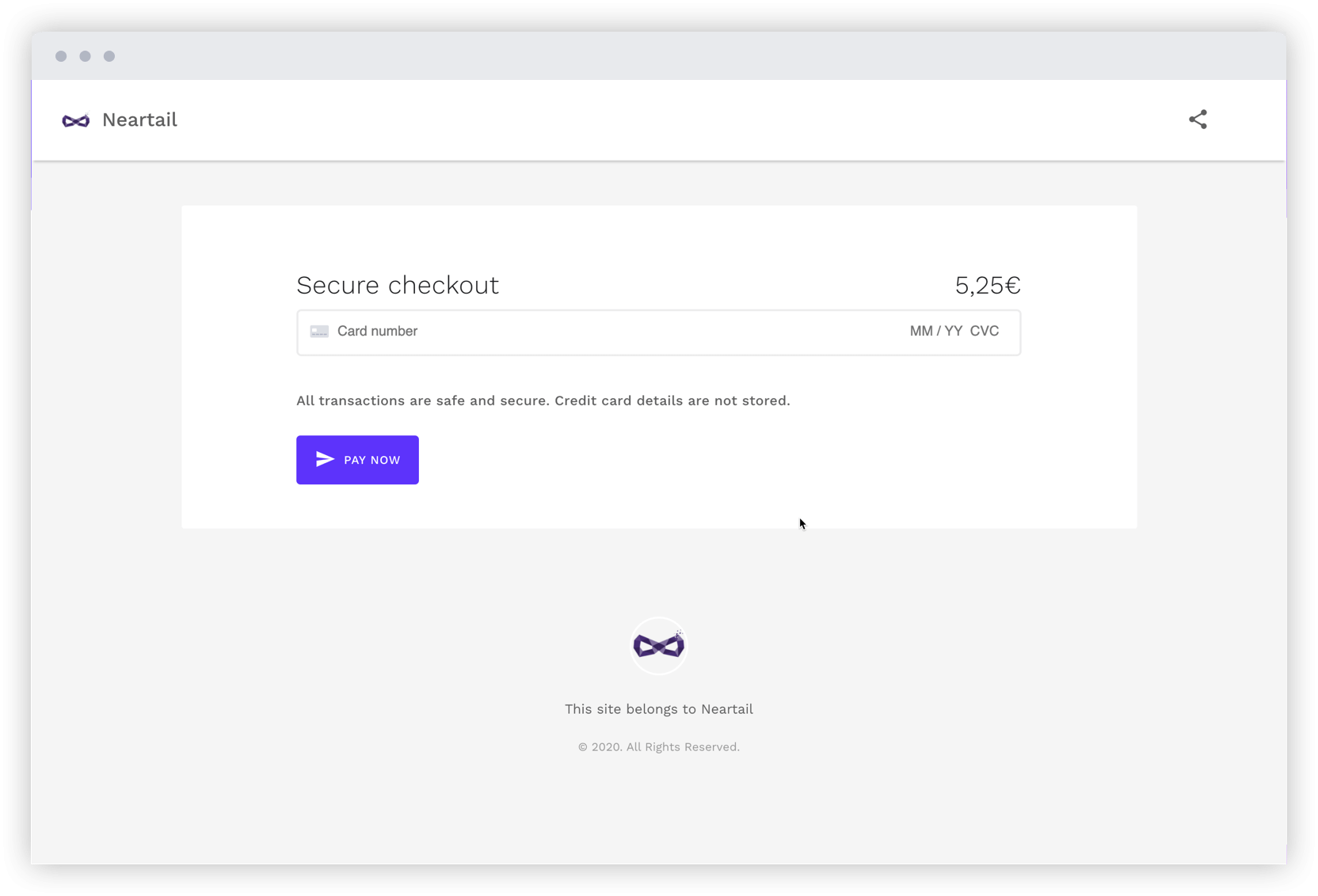 Collect payments before users submit their order or allow users to place their order and then pay later
