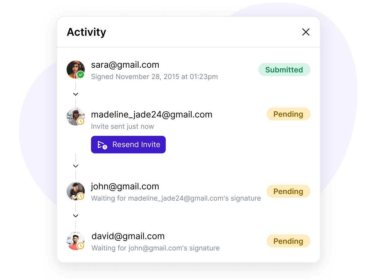 Audit trail